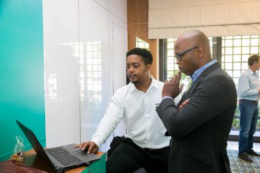 Cape Town, South Africa - February 4, 2020: Delegates networking at corporate conference event