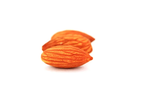 Three almonds — Stock Photo, Image