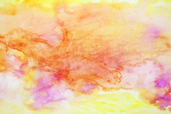 Яркие красочные акварельные пятна — стоковое фото