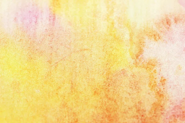 Sarı sulu boya tuval — Stok fotoğraf