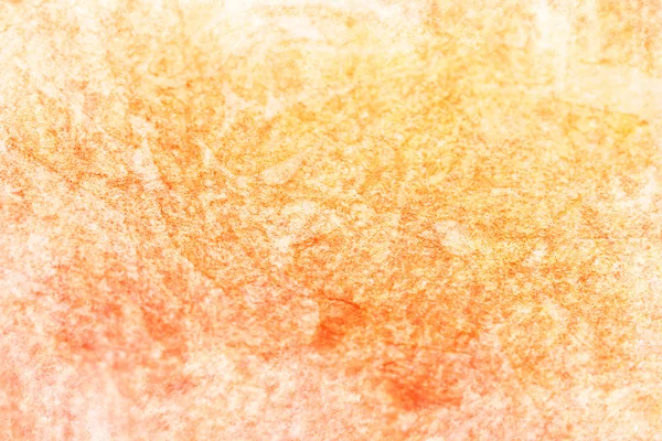 オレンジ色の水彩筆 — ストック写真