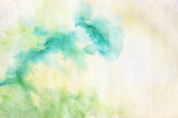 Green watercolor stroke — Stock Photo, Image