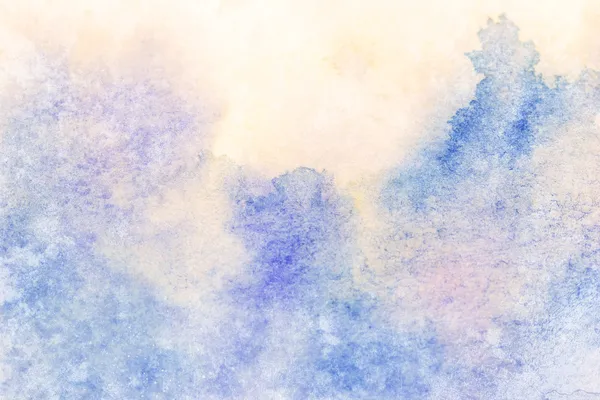 Soft blue watercolor strokes — Stock Photo, Image