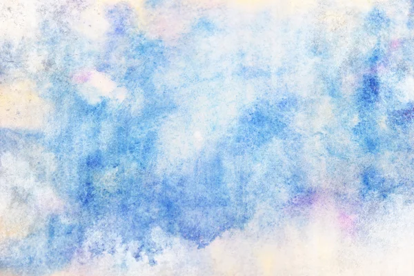 Blue watercolor strokes — Stock Photo, Image