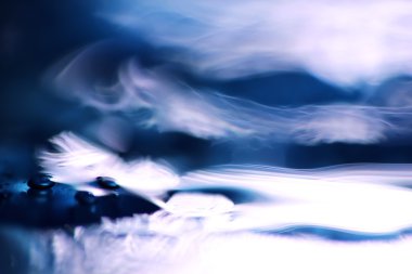 soyut katlanmış ve swirls