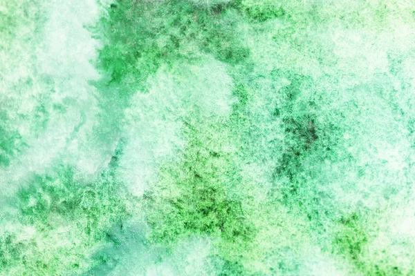 Traços aquarela verde e branco — Fotografia de Stock
