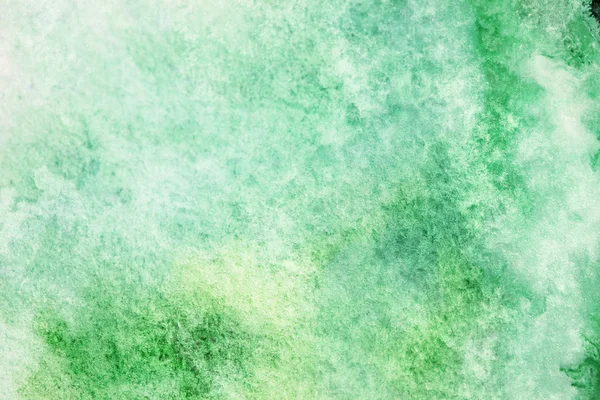 Texture acquerello bianco e verde — Foto Stock