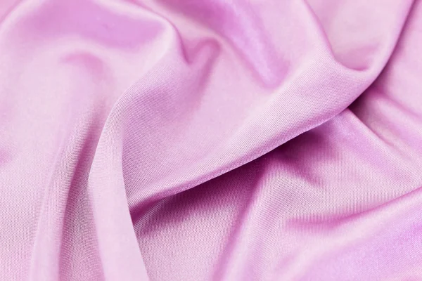Блідо-бузкова шовкова тканина — стокове фото