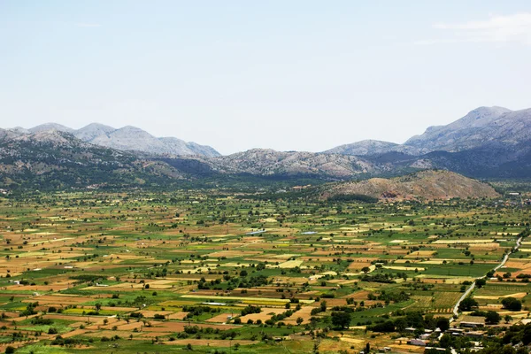 Beautiful plain landscape, Crete, Greece — Stock Photo, Image