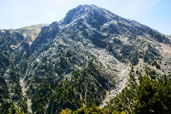 Mountain in Samaria Gorge, Crete, Greece — Stock Photo, Image