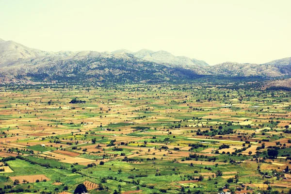Exciting plain landscape, Crete, Greece — Stock Photo, Image