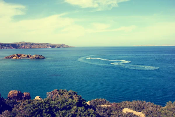 Spektakulära marinmålning, Kreta, Grekland — Stockfoto