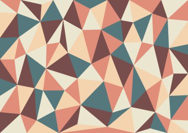 renkli üçgenler vektör arka plan