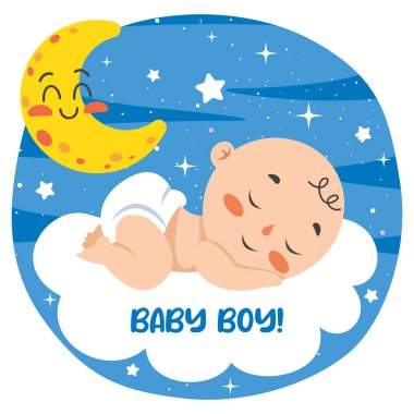 Yeni Doğan Bebek Karakterinin Çizimi