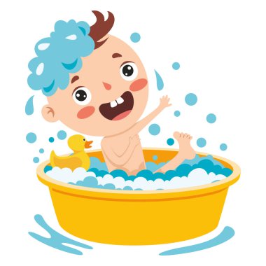 Yeni Doğan Bebek Karakterinin Çizimi