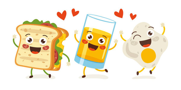 Набор разнообразных вкусных блюд