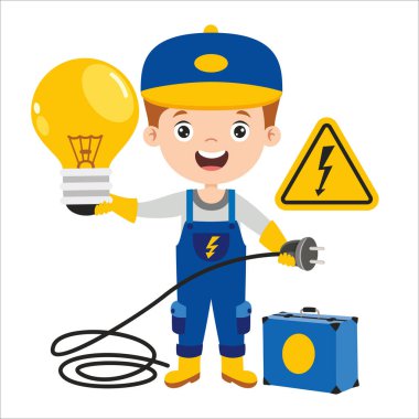 Bir Elektrikçinin Çizimi
