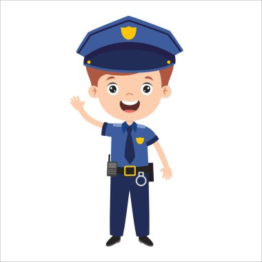 Bir Polis memurunun Çizimi