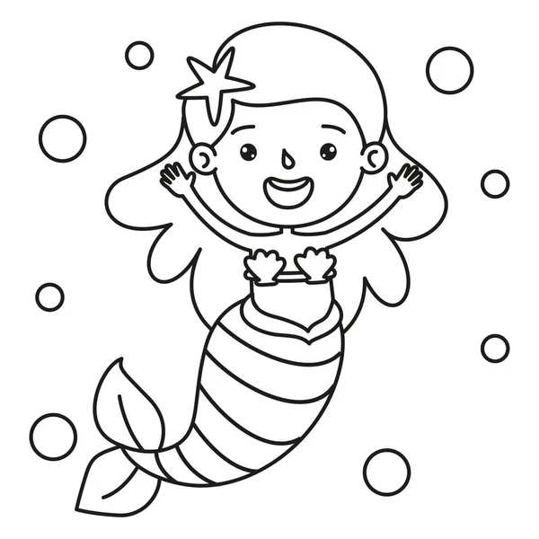 子供のためのラインアート図面ぬりえページ — ストックベクタ