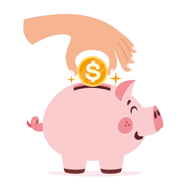 Cartoon Drawing For Economy And Finance