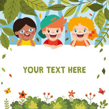 Ormanda Sancaklı Çocuklar