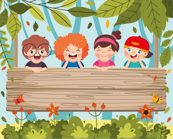 Ormanda Sancaklı Çocuklar