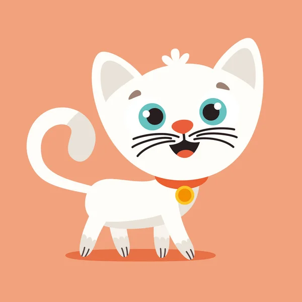 Cartoon Drawing Cat —  Vetores de Stock