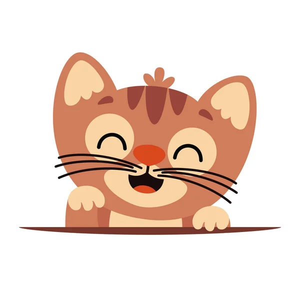 Cartoon Drawing Cat — Stock vektor