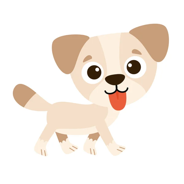 Cartoon Drawing Dog — Stockvektor