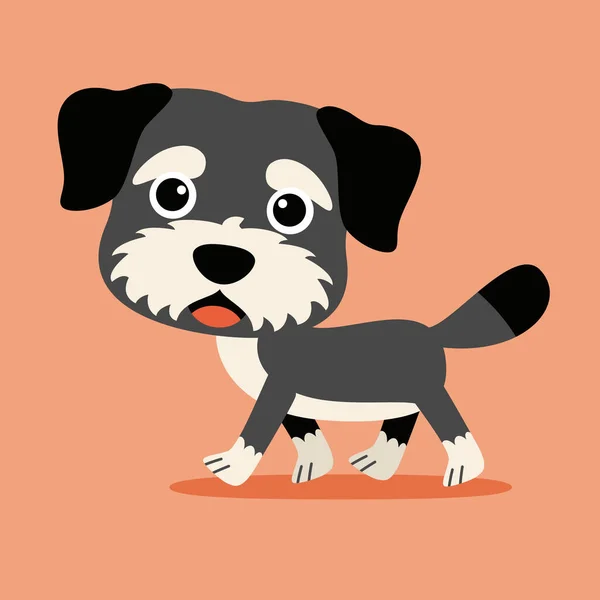 Cartoon Drawing Dog — Vector de stock