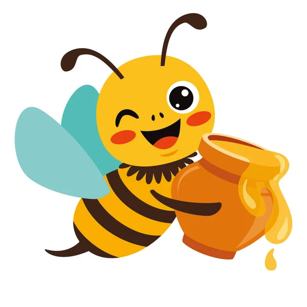 Мультфильм Пчеле — стоковый вектор