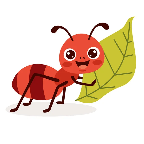 Cartoon Drawing Ant — Stock Vector