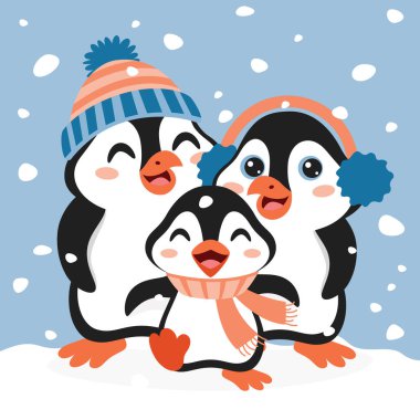 Penguen Karakterinin Çizimi