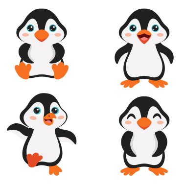Penguen Karakterinin Çizimi