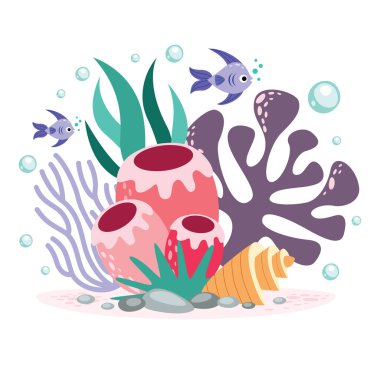 Renkli Mercanların Düz Çizimi