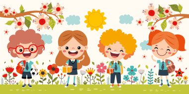 Küçük Öğrencilerin Çizimi