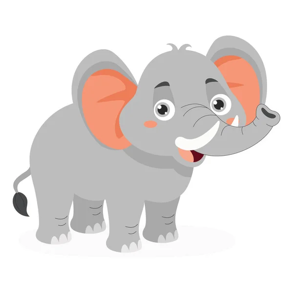Мультфильм Слоне — стоковый вектор