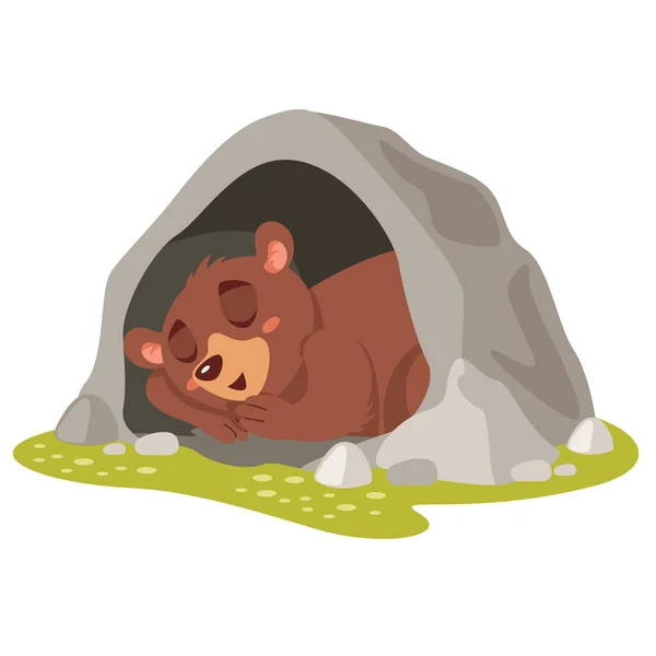 熊的漫画插图 — 图库矢量图片