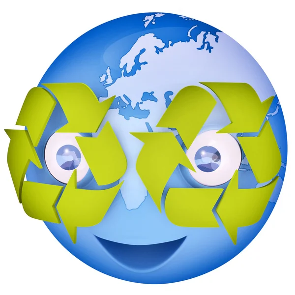 Happy planet — Stock Photo, Image