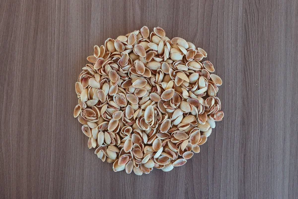 Masada çekirdeği olmayan boş fıstıklı bir arka plan.. 