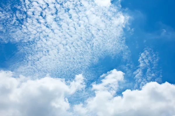 Cloud on the blue sky texture background — Stock Photo, Image