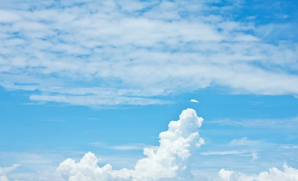 Cloud on the blue sky texture background — Stock Photo, Image