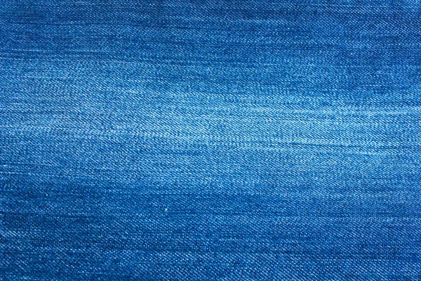 Azul jean pano textura fundo — Fotografia de Stock