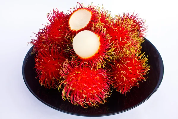 Frische Rambutan-Früchte — Stockfoto