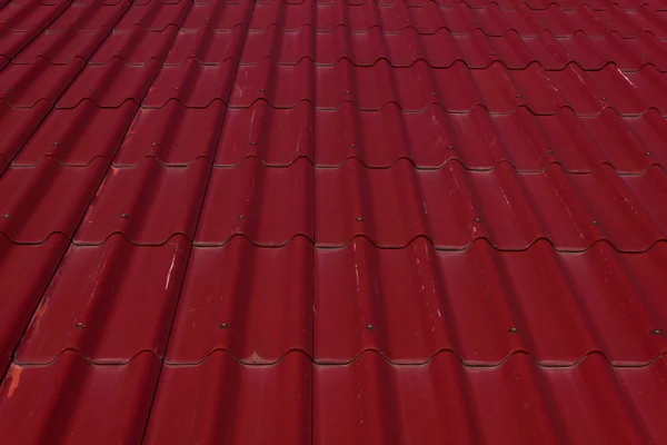 Κόκκινη στέγη — Φωτογραφία Αρχείου