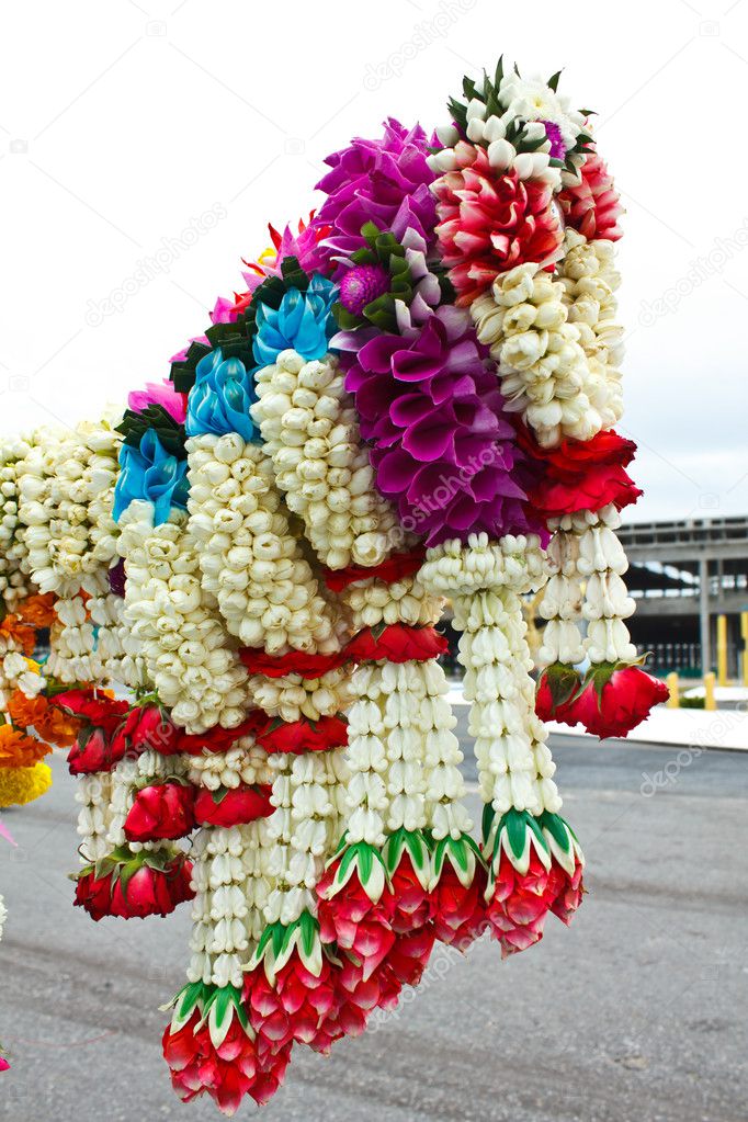 Traditional thai flower