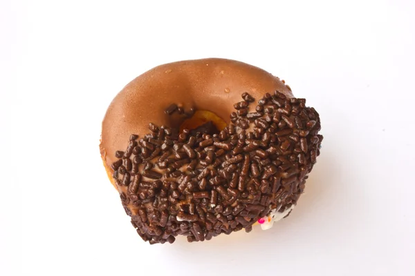 Donuts auf weißem Hintergrund — Stockfoto