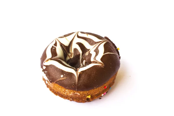 Donuts sobre fondo blanco — Foto de Stock