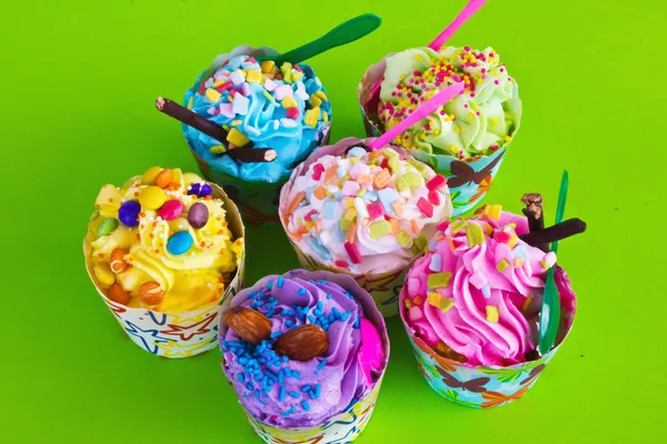Colorido de Cupcake — Foto de Stock