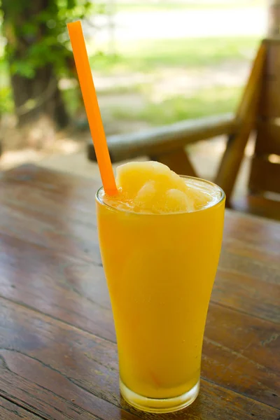 Orange juice smoothie — Stock Photo, Image